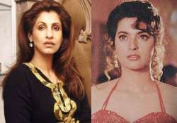 28 years ago when dimple kapadia refused to work with juhi chawla and got banned