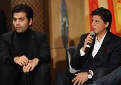 omg shah rukh khan trolled his best buddy karan johar on twitter