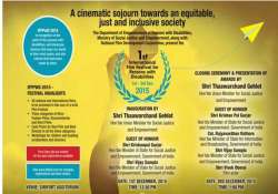 international film festival for the differently abled commences