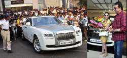 sanjay dutt gifts manyata a rolls royce