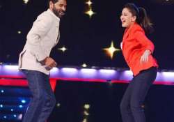 madhuri dixit was scared to shake legs with prabhudeva