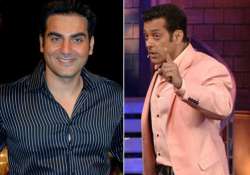 omg arbaaz khan makes fun of big brother salman khan watch video