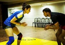 anushka sharma sweats hard for salman khan s sultan