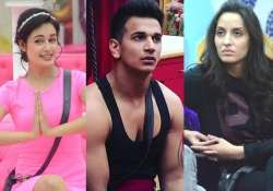 bigg boss 9 prince narula gets exposed by yuvika and nora