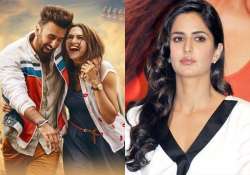 finally katrina breaks her silence on ranbir deepika s sizzling chemistry