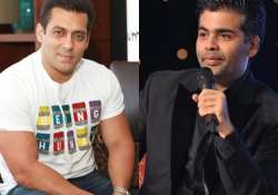 here s why salman khan is upset with karan johar