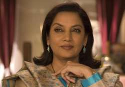 cannes is not for fashion but films shabana azmi