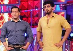 bigg boss 8 arjun kapoor to launch tevar song salman ka fan on the show