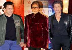 amitabh bachchan shah rukh khan salman khan wish their hero on father s day