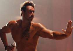 action jackson first look out ajay devgn flaunts his masculine body view pics