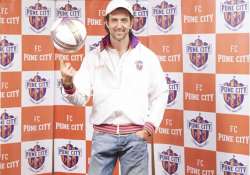 hrithik roshan becomes isl team fc pune city s co owner