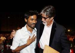 amitabh praises dhanush as an actor