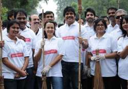 nagarjuna unveils website to promote swachh bharat