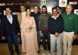 special screening of wazir for arvind kejriwal