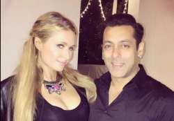 salman khan parties with friend paris hilton