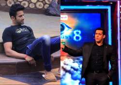 bigg boss 8 salman slams upen for being a partial captain calls gautam real hero view pics