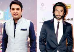 oooopssss did kapil sharma have a tiff with ranveer singh