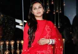 pregnant rani mukerji admitted to hospital after diwali party