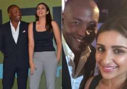 when parineeti chopra met cricket legend brian lara