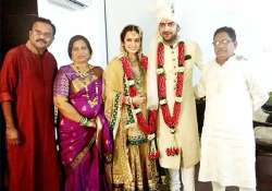 dia mirza sahil sangha wedding album