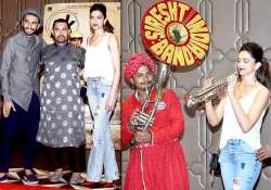 ranveer deepika s energy kangana anushka s charm at pk success party