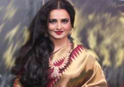 amma wards off evil eye as rekha turns 60