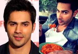 varun dhawan cheat day enjoys pizza and pastas