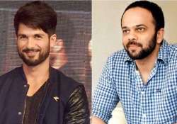 rohit shetty denies working with shahid kapoor in his next