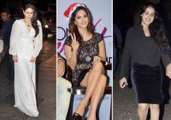 kareena sunny leone genelia celebrate christmas see pics