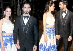 shahid mira reception amitabh bachchan alia bhatt sonam kapoor kangana ranaut grace the do see pics