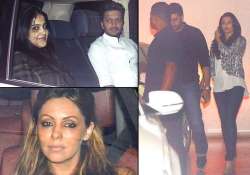 karan johar s party abhishek aishwarya farhan gauri attend the bash see pics