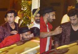 when ranveer singh kissed katrina kaif at arjun kapoor bash see pics