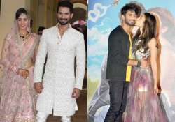 how shahid s wedding helped him prepare for shaandaar