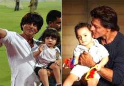 adorable shah rukh khan s son abram s unseen selfie will make you go aww