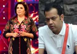 bigg boss weekend ka halla bol farah khan takes rahul out of the house see pics