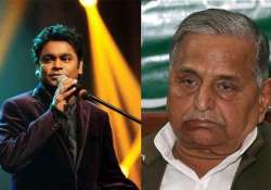 with a.r. rahman crooning mulayam singh s b day to ring in style