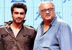 boney kapoor in tears over son arjun s tevar