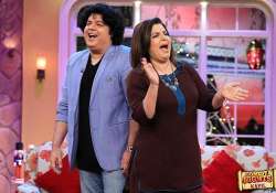 comedy nights with kapil farah khan sajid khan relives childhood memories