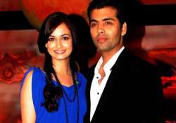 karan johar dia mirza to host saifta 2013