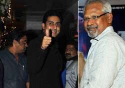 mani ratnam is family to abhishek bachchan