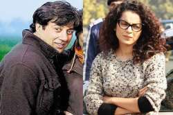 odd pair sunny deol kangana ranaut s movie hit the screens on april