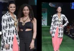 parineeti adds grace to masaba s benarasi collection