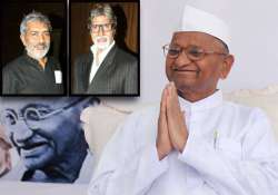 prakash jha big b to make film on anna hazare