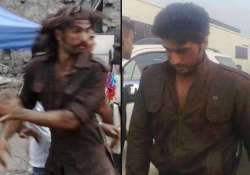 priyanka ranveer arjun spotted on the sets of gunday in kolkata view pics