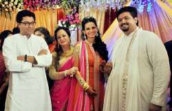 raj thackeray s nephew rahul thackeray s engagement pics