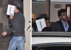 ranbir kapoor skips paparazzi at karan johar s bash view pics