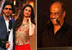 srk deepika team up for special tribute song to rajnikanth