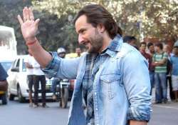 saif ali khan gets tanned for bullett raja