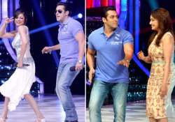 salman khan dances with madhuri on the sets of jhalak view pics