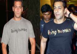 salman donates endorsement money to his being human trust